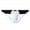White, variant on Mens Underwear Men Casual Fashion Solid Underwear Mesh Striped Low Waist Briefs