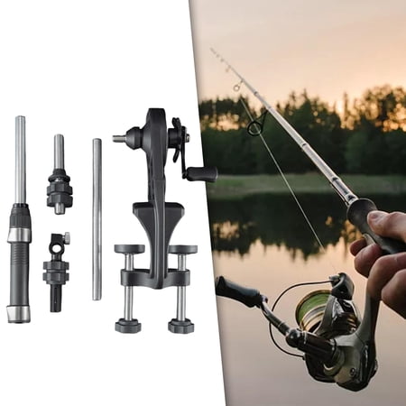 colaxi Fishing Reel Line Winder Line Spooler Fishing Tool Multifunction Professional Portable Quick Winding Tool for Fishing Devices Set B