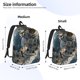 thumbnail image 2 of Balery Astronaut Soccer Field Mochila Clásica Impresa Básica para Viaje, Mochila Escolar Resistente al Agua, Mochila de Lona con Correas Ajustables-Medium, 2 of 5