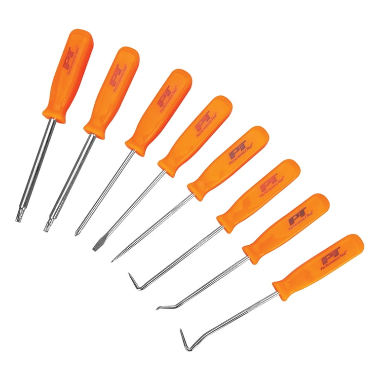 Performance Tool W941 8-Piece Specialty Pick/Driver Set, Precision