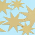 thumbnail image 6 of UPOUART 2Pcs Golden Party Star Banner Hanging Decoration for Indoor and Outdoor Celebration, 6 of 8