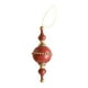 thumbnail image 5 of Adornos de bolas para árbol de Navidad, colgantes de madera reutilizables e irrompibles, para árbol Rojo, 5 of 9