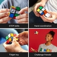 thumbnail image 4 of Rubik’s Mini 2x2, 2x2 Classic Color-Matching Puzzle, Pocket Size Brain-Teasing Puzzle Toy, Packaging May Vary, 4 of 7