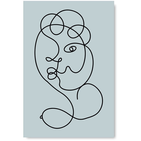 Awkward Styles Abstract Woman Poster Wall Art Female Portrait Home Office Decor Minimalist Prints