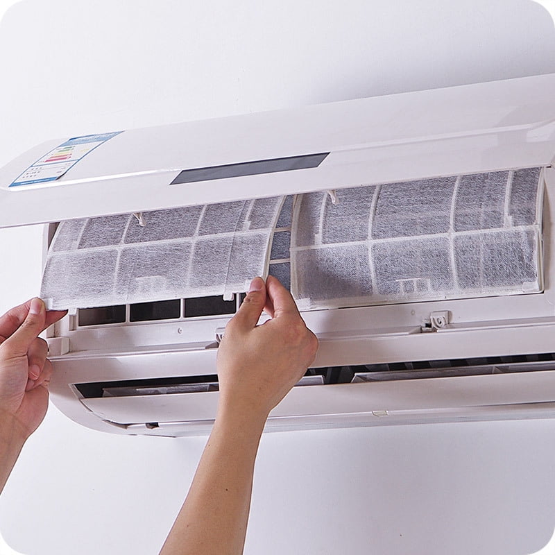Cuttable AntiDust Air Conditioner Filter Papers Net Cleaning