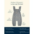 thumbnail image 3 of Modern Moments by Gerber Baby Girl Long Leg Romper, Sizes 0/3 Months - 24 Months, 3 of 8