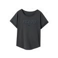 thumbnail image 3 of Camiseta para mujer Verano Tops Moda Señoras Cuello Redondo Camiseta para Oficina Uso Diario SG, 3 of 7
