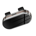 thumbnail image 1 of Soporte para gafas de sol para visera de coche, organizador de almacenamiento de gafas, estuche rígido para gafas de sol de coche, clip para visera de Plata Oro Rosa, 1 of 8