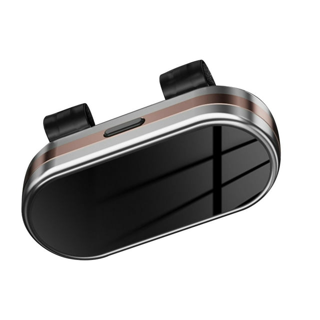 Soporte para gafas de sol para visera de coche, clip universal resistente para gafas de sol, gafas de coche Plata Oro Rosa