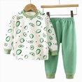 thumbnail image 4 of Futezty Toddler Baby Boy Girl Fall Winter Clothes 2-Piece Long Sleeve Top and Jogger Pant Set for Boys Girls Pajamas & Home Clothes 3M-8T, 4 of 4
