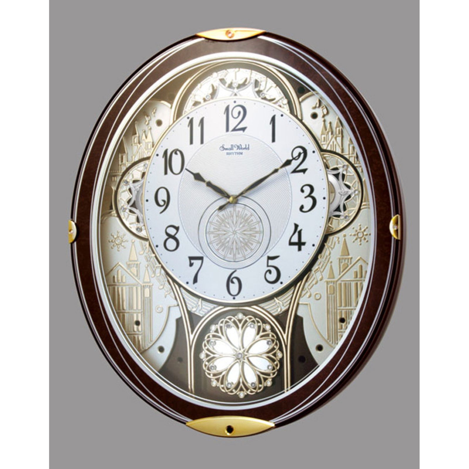 Rhythm Gala Wall Clock 15in. Wide