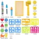 thumbnail image 4 of Water Doodle Mat, Kids Large Aqua Coloring Mat, Mess Free Drawing Mat con colores de neón, juguete educativo para niños de 2 3 4 5 años, niños pequeños, niños, niñas kaili Sencillez, 4 of 5