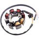 thumbnail image 1 of Bobina del estator de la motocicleta,Accesorios metálicos para la bobina del estator de la motocicleta,Reemplazo Profesional Fácil de Instalar Robusto,Montaje de Repuestos de Moto, 1 of 9