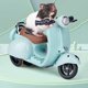 thumbnail image 2 of Nlsdqey - Juguete para hámster, columpio giratorio de 360 grados, motocicleta eléctrica, coche, juguete interactivo para hámster (sin batería) (plástico), 2 of 4