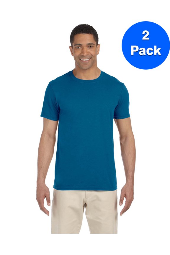 Mens 4.5 oz. SoftStyle T-Shirt 2 Pack