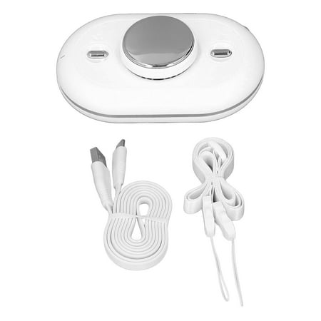 

Portable USB Charging Necklace Fan - Adjustable Lanyard Perfect for Indoors or Outdoors Mini Size White