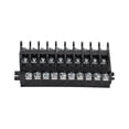 thumbnail image 1 of Bloque de terminales de 100 piezas, alta tenacidad, buena conductividad eléctrica, riel combinado, terminal de cableado de doble capa, 1 of 12
