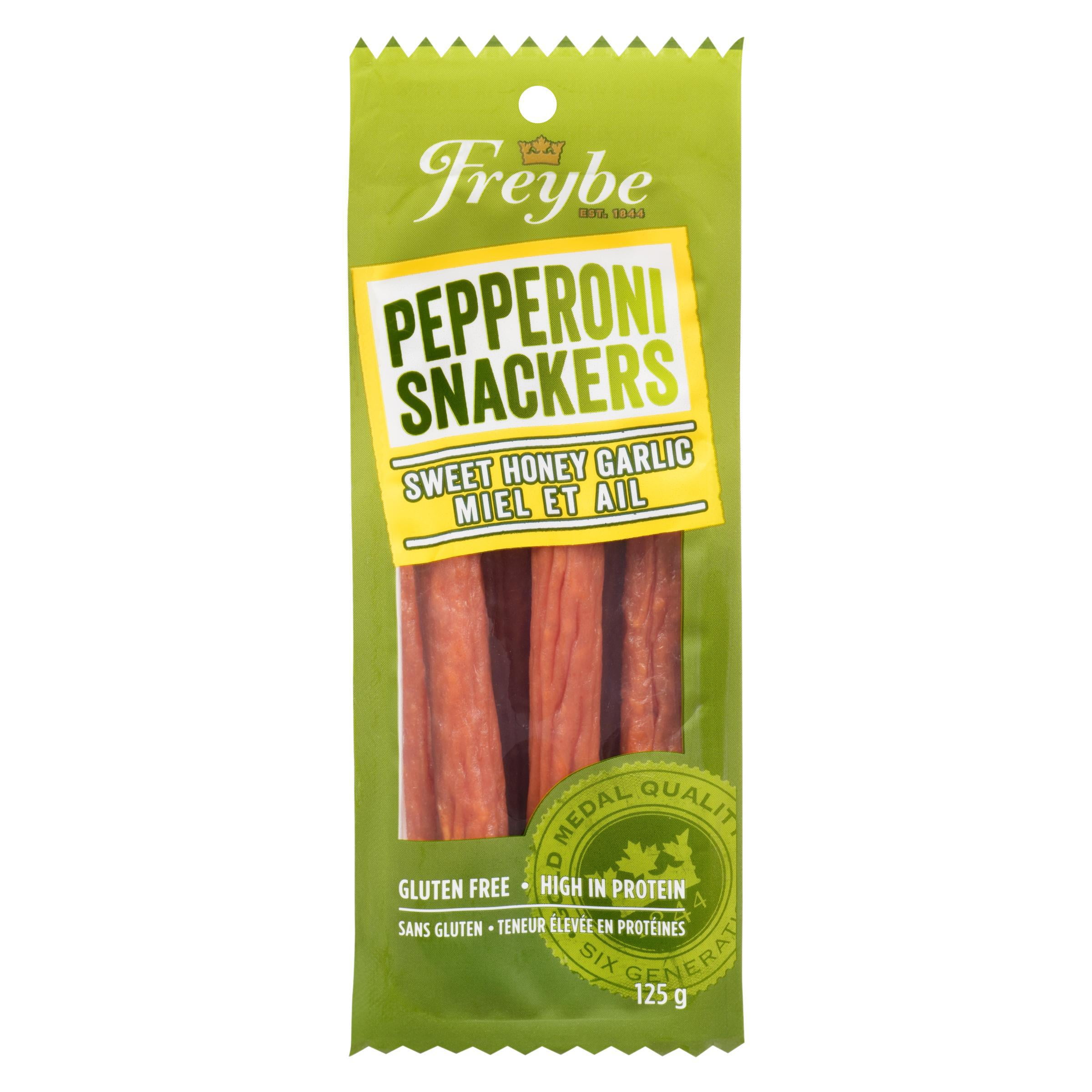 Freybe Pepperoni Snackers Sweet Honey Garlic