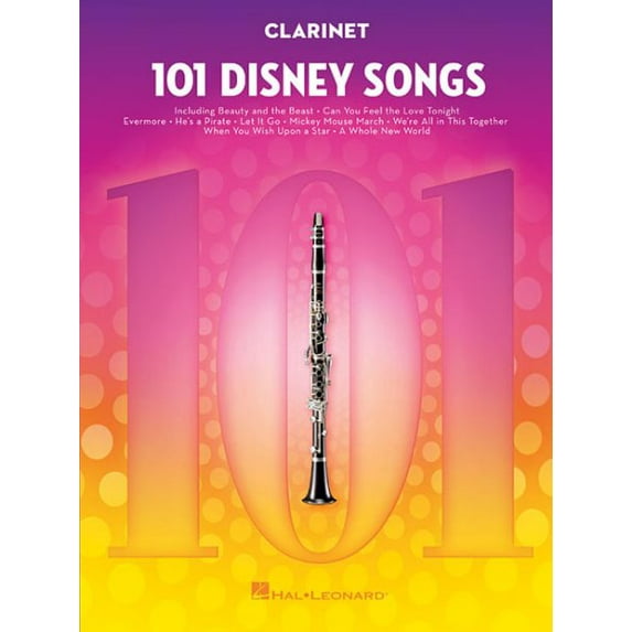 Pre-Owned 101 Disney Songs for Clarinet (Paperback) 1540002349 9781540002341