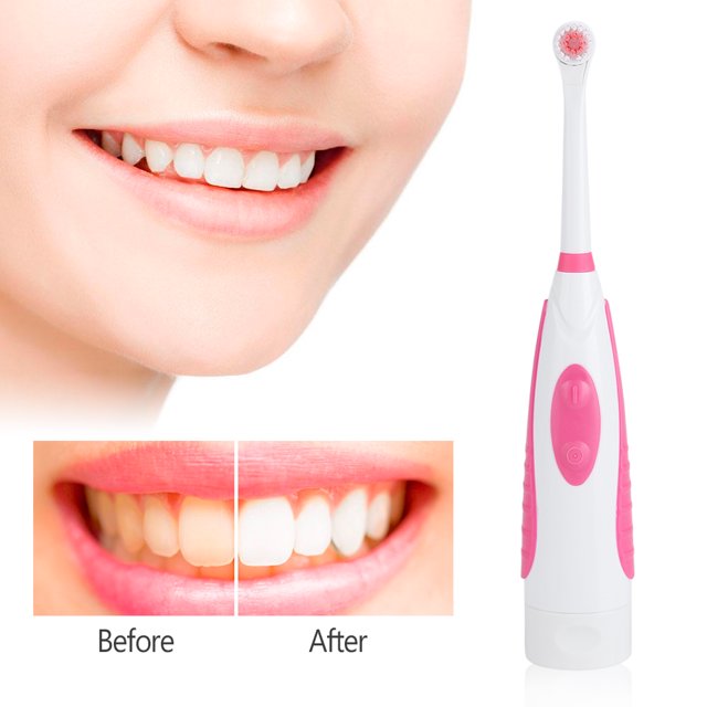 Cepillo de Dientes Eléctrico ANGGREK Baño Científico Impermeable de Batería Forma Justa