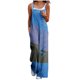 thumbnail image 1 of Trajes de Mujer Casual Suelto Impreso sin Mangas Correa Trasera, Cuello en V con Bolsillos para el Verano Y el Uso Diario, 1 of 6