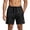Black, variant on Boyscolos Men's Quick Dry Athletic Shorts Workout Running Elastic Waist Drawstring Summer Gym Shorts with Zipper Pockets Red S