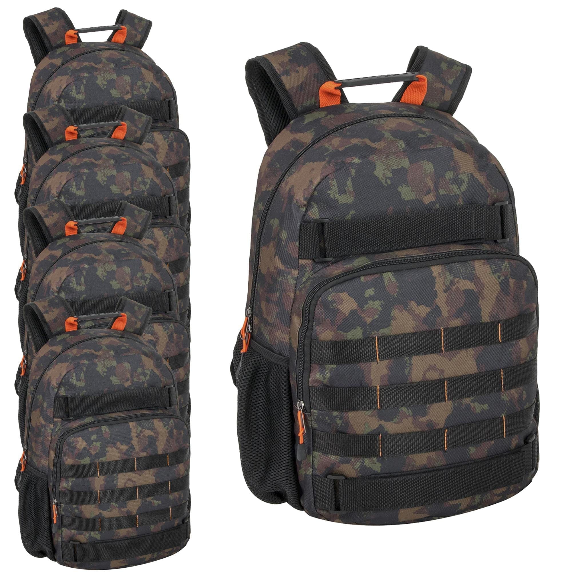 Backpacks with side zip pockets deals