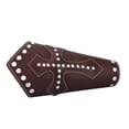 thumbnail image 4 of 2x Muñequera Deportiva Ajustable Medieval Cuero PU para de Dolor de Síndrome de Carpiano Artritis Fernando Pulsera Steampunk Gauntlet, 4 of 5
