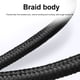 thumbnail image 3 of Cable De Datos Cable de alimentación del cable de datos de carga rápida del controlador de 30 cm para PS5 / XSX / Switch (negro), 3 of 7