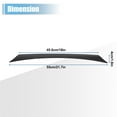 thumbnail image 7 of for Honda Civic 11th Rear Tailgate Lid Cover Upper Trim Door Trunk Strips Protector Frame Exterior Carbon Fiber Pattern, 7 of 7