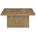thumbnail image 3 of Devar Square Engineered Wood Coffee Table Mango Brown, 3 of 6