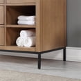 thumbnail image 3 of Kesia 48" Single Bathroom Vanity Set in Brown Pine without Mirror, 3 of 8