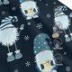 thumbnail image 3 of Fotbe Gnome and Snowflakes Gorro Clásico de Béisbol, Gorra Ajustable con Broche Snapback, Gorro de Exterior de Algodón Suave, 3 of 6