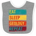 thumbnail image 3 of Inktastic Geologist Eat Sleep Geology Boys or Girls Baby Bib, 3 of 4