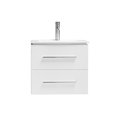 thumbnail image 1 of Sera-24 Pouces Jacob Coiffeuse de Salle de Bain Blanche, 1 of 1