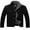 Black-Grey, variant on LZLER Winter Jean Jacket for Men Sherpa Lined Denim Jacket