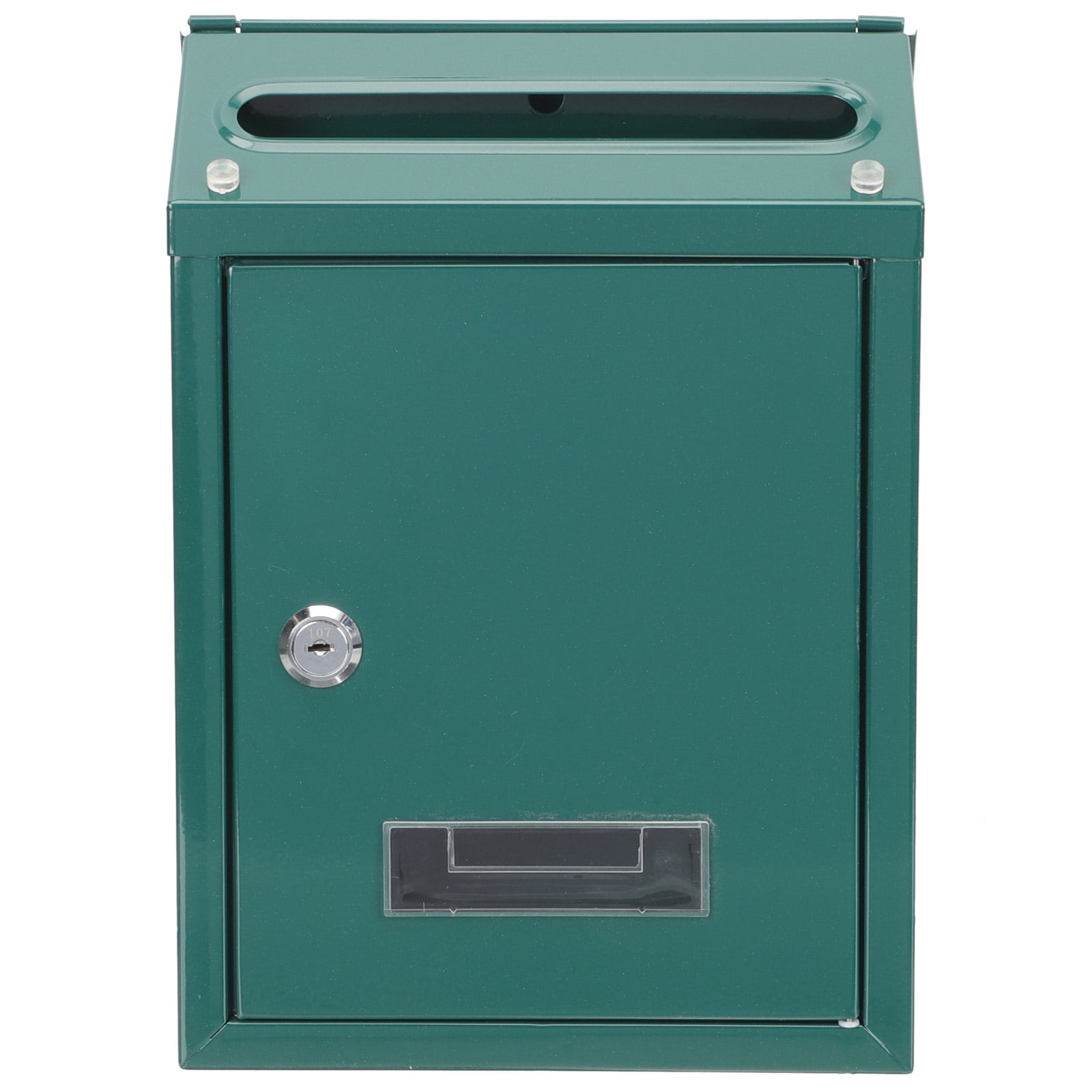 WHAMVOX Mailbox Iron Metal 1Pack 11.8X8.3X2.4In