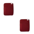 thumbnail image 1 of Shengyu 1/2/3 Tablet Sleeve Bag Laptop Pouch Soft Computer Handbag Notebook Keyboard Storage for Zipper Closure Mouse Organizer Business Wine red 11inch 2PCS, 1 of 6