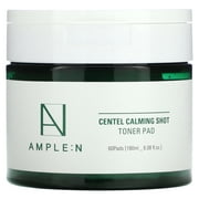 AMPLE:N Centel Calming Shot, Toner Pad, 60 Pads, 6.08 fl oz (180 ml)