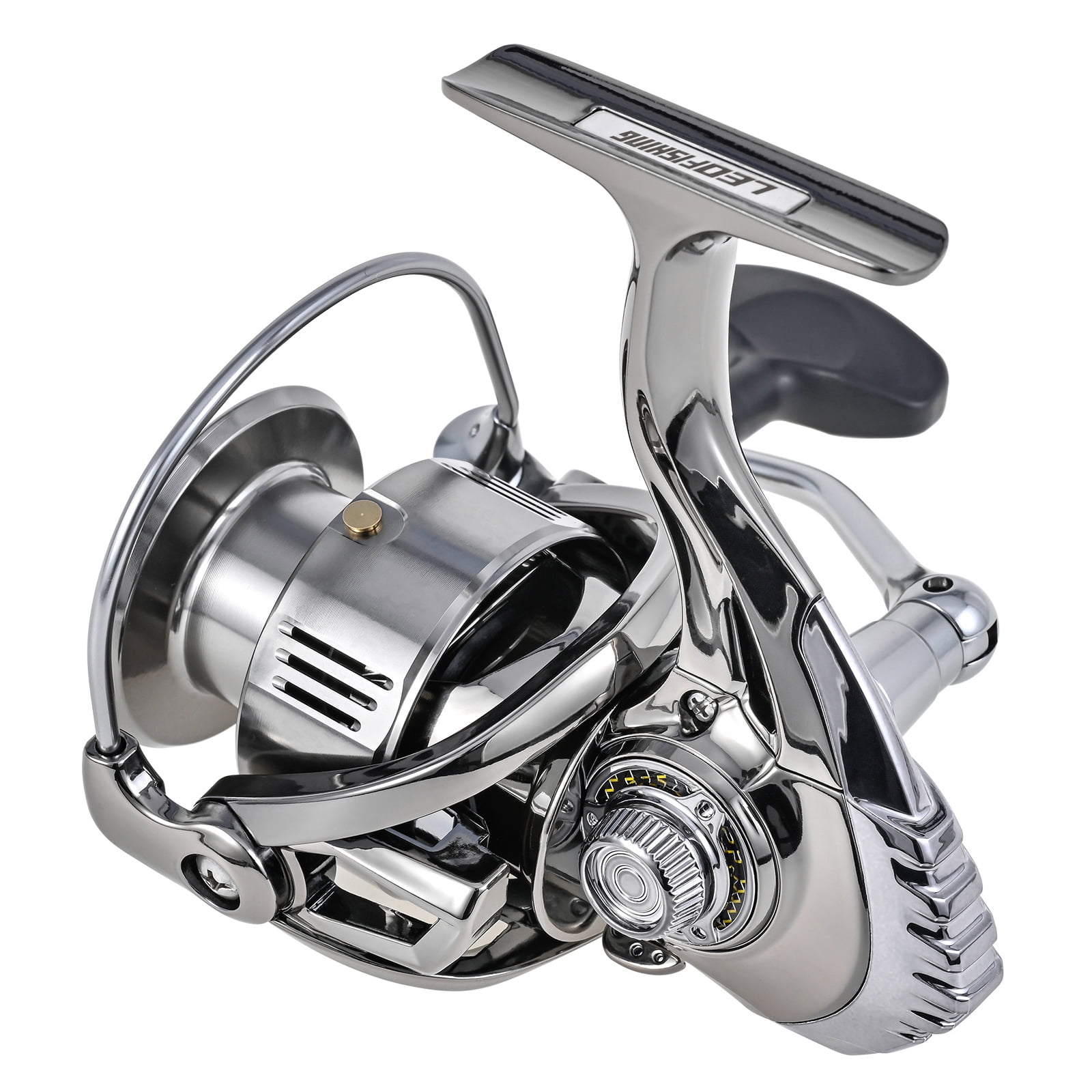 LEO FISHING 13+1 Bearing Fishing Reel, Smooth Powerful Spinning Reel for Saltwater Freshwater, Ergonomic Handle, All-Day Comfort