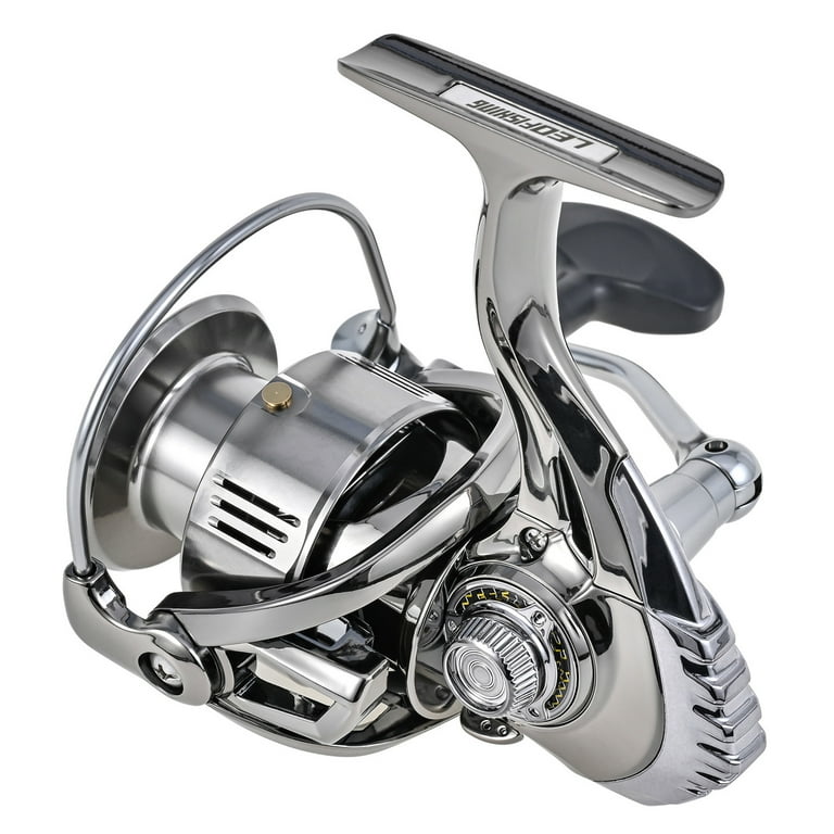 LEO FISHING 13+1 Bearing Fishing Reel, Smooth Powerful Spinning Reel for  Saltwater Freshwater, Ergonomic Handle, All-Day Comfort - Walmart.com