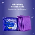 thumbnail image 5 of Stayfree Dry Max All Night Sanitary napkins (Pack of 14 Count), 5 of 5