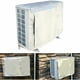 thumbnail image 3 of Funda para unidad de aire acondicionado de exterior, antinieve, impermeable, para todo tipo de clima, para aire acondicionado doméstico, diseño de malla de disipación de calor (plateada), 3 of 5