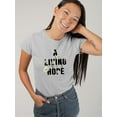 thumbnail image 2 of A Living Hope Daisies T-Shirt Women -Image by Shutterstock, Female 5X-Large, 2 of 4