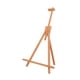 thumbnail image 1 of Caballete de madera para pintar, caballete de mesa, caballete para póster, marco resistente, estable, para dibujo artístico. Estilo B, 1 of 9