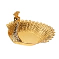 thumbnail image 2 of Metal dorado forma fruta pendientes almacenamiento Gloria Plato de refrigerio, 2 of 8