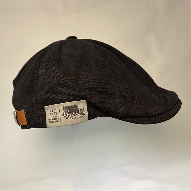 Boina clásica de algodón y lino para hombre y mujer, gorro de hiedra estilo británico occidental, Estilo Vintage, novedad de 2023