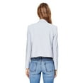 thumbnail image 2 of THEORY ICON Intemporel Classiques Renaître CROP Blazer Veste Laine Popeline ( 8 ), 2 of 2