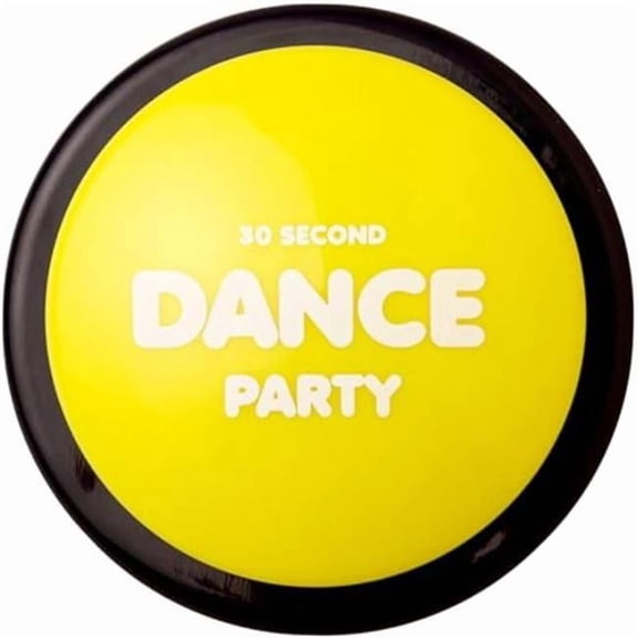 Dance Party Innovations DPYB1112021AMZ 30 Second Dance Volume 1 Party Button Toys