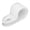 White*1, variant on R-Type Cable Clamp,Cable Management Cord Organizer,Nylon Wire Management Clips,Plastic Screw Mounting Cord Fastener,Screw-On Cord Fastener for Home,Office,and Industrial Use(White*2)